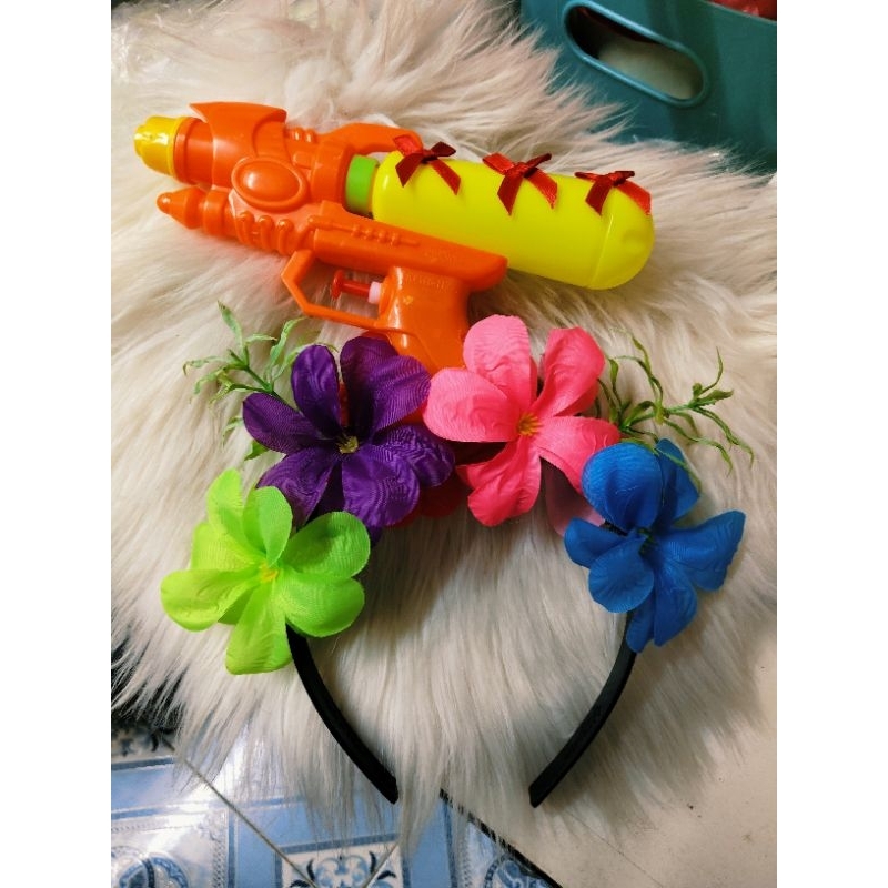 คาดผมวันสงกรานต์ เเฟชั่นสงกรานต์ คาดผมปืนฉีดน้ำ - รูปที่ 2