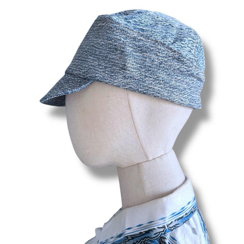 🧢 หมวกแก๊ป ยีนส์ Denim cap customs /// KAPITAL OLD MAN AND THE SEA CAP model 🇯🇵