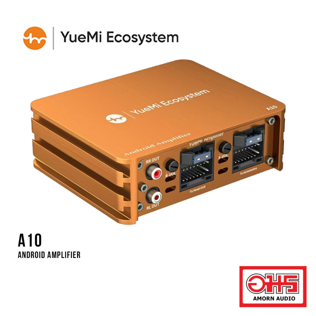 YueMi Ecosystem | Yuemi A10 แอมป์แอนดรอย Class AB | 4x15W(RMS), Peak Power:4x20W | AMORN AUDIO