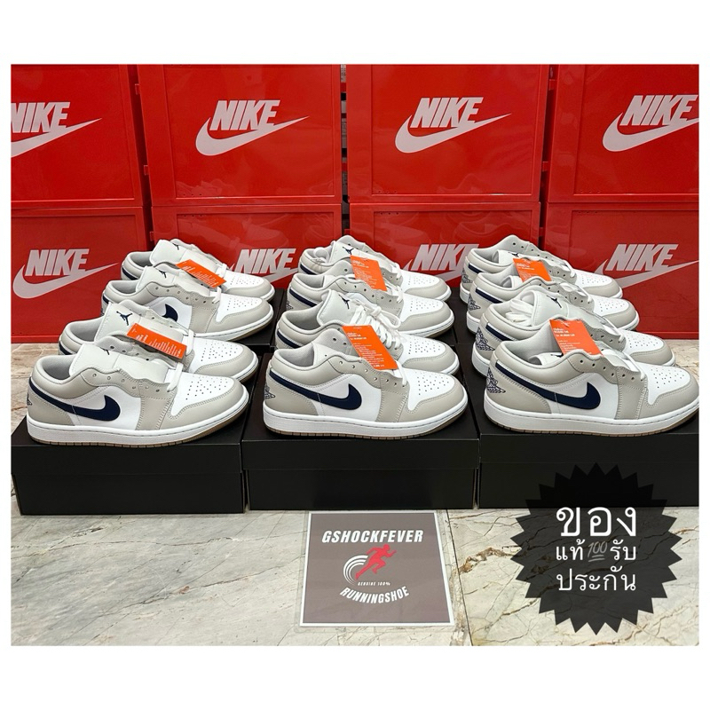 รองเท้าลำลองชาย Nike Air Jordan 1 Low ของใหม่ มือ1 แท้  พร้อมกล่อง ป้ายไทย