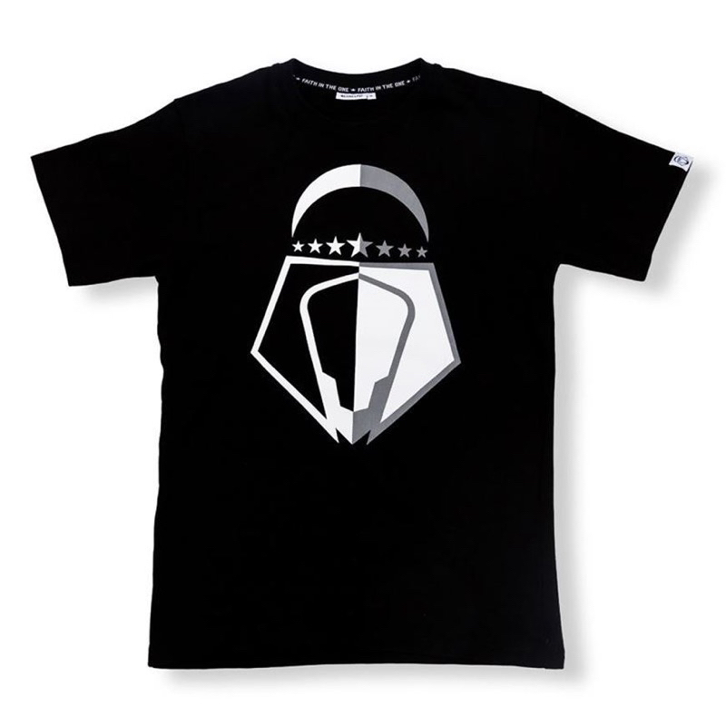 SLUM LTD - Overlap Tee Black