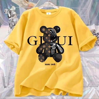 BK1260-SHORT เสื้อยืดแขนสั้นคอกลม ผ้านุ่มระบายอากาศดี ทรงปล่อยใส่ได้ทุกเพศ ราคาสบายกระเป๋า จัดส่งยทางในไทยมีปลาทาง