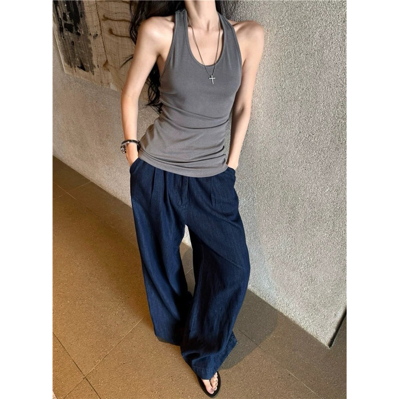 5079# เสื้อกล้าม เนื้อผ้ายืดอย่างดี งานสวย TAG:WG.WE 🇰🇷