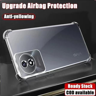 เคสใสแข็ง คิงคอง สำหรับ Vivo Y02 Y02A Y02T Y02S Y16 Y15S Y01 Y01A Y19 Y31 Y51 Y30 Y50 Y72 Y76 Y91C Y1S V27 Pro V23 V23E