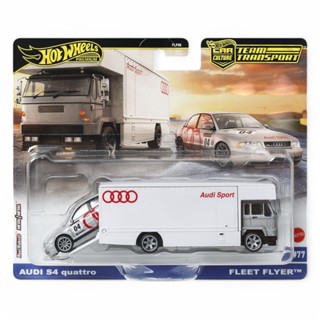 Hotwheels Premium | TEAM TRANSPORT AUDI S4 quattro & FLEET F…
