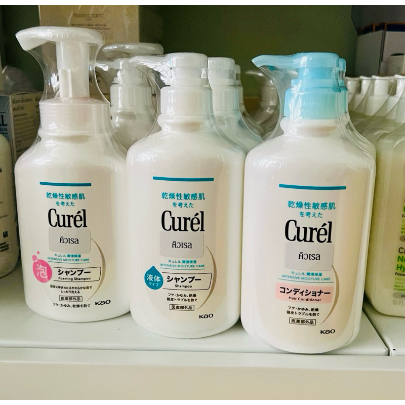 ฉลากไทย Curel shampoo/conditioner