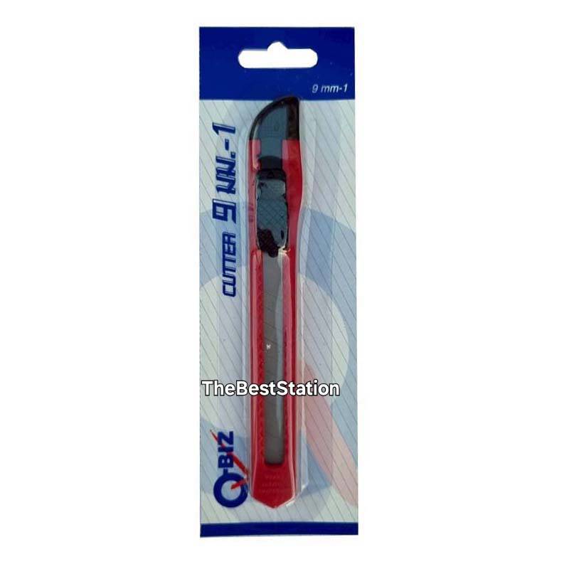 TheBestStation คิวบิช คัตเตอร์ พลาสติก ขนาดเล็ก 9มม. มีดคัตเตอร์ Q-BIZ ตัดกระดาษ