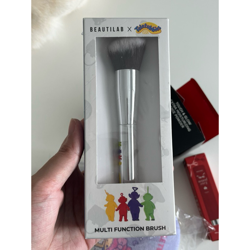 (พร้อมส่ง) - สินค้าใหม่ แปรงแต่งหน้าอเนกประสงค์ Beautilab x Teletubbies