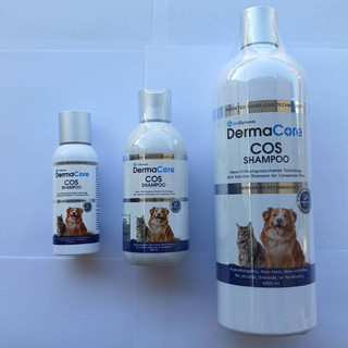 Dermacore COS Shampoo 250ml และ 1000ml แชมพูอาบนํ้าประกอบการรักษา โรคผิวหนังติดเชื้อสําหรับสัตว์เลี้ยง