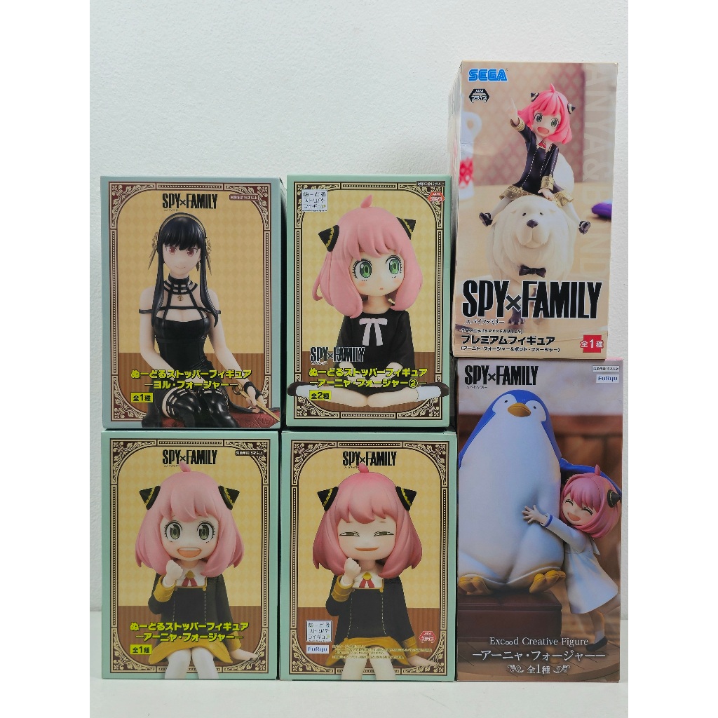 [ฟิกเกอร์แท้] Spy × Family - Anya Forger / Bond Forger / Yor Forger / Fiona Frost (Sega / Taito)