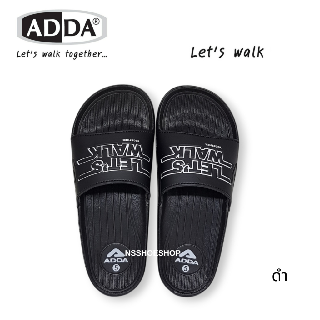 [ส่งทุกวัน] ใหม่!!! Adda 32B3K แอ็ดด้า รองเท้าแตะแบบสวม Let's walk size 4-9