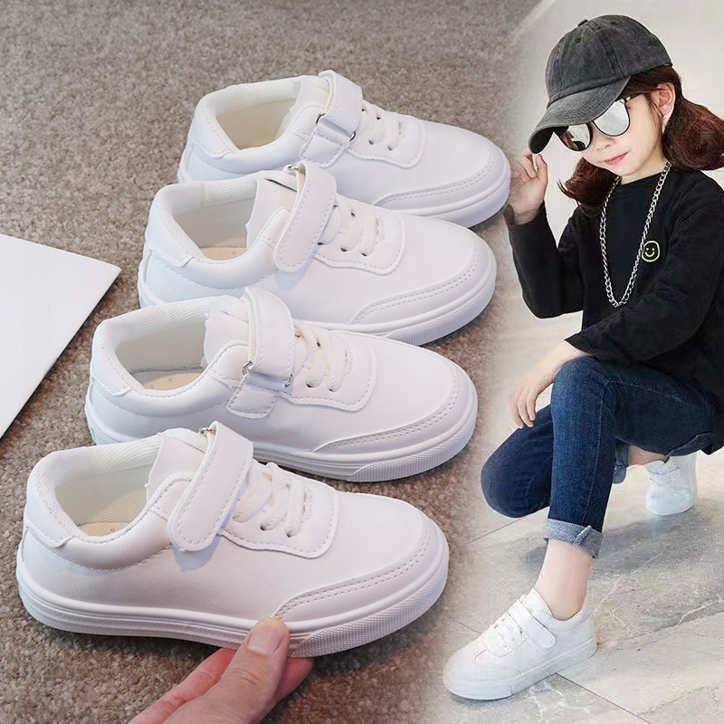 รองเท้าเด็กแฟชั่น รองเท้าผ้าใบยาง เด็กชาย ผู้หญิง รองเท้าเดินนุ่มแต่เพียงผู้เดียว (ขนาด 25-36) Unisex Sneakers Shoes