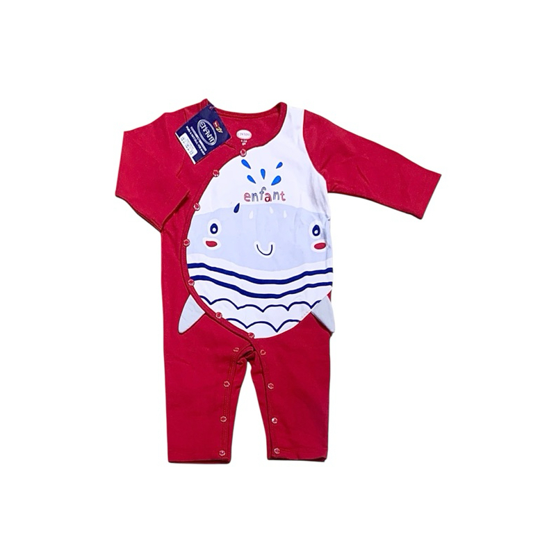 Enfant New Collection ชุดรอมเปอร์ แขนยาว คลุมเท้า สำหรับเด็กอายุแรกเกิด-12เดือน Size 60,7,0,80