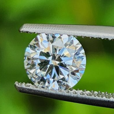 เพชร 1.ct D VVS1 Round Lab Grown Diamond รูปกลม น้ำ 100 - IGI Certified