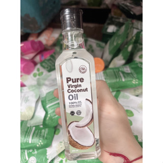 Pure Virgin Coconut Oil (แพ็คเกจใหม่) เพียวเวอร์จิ้น น้ำมันม…