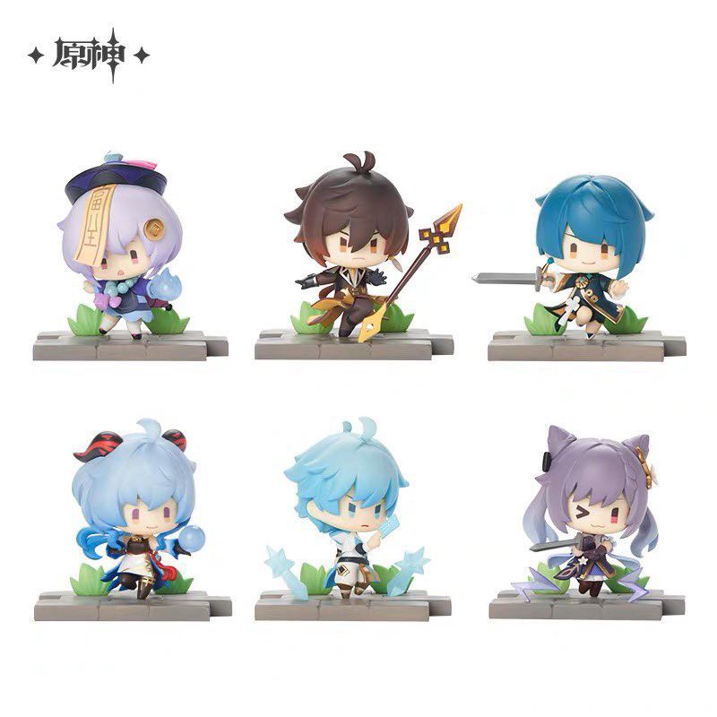 <Genshin Impact> มินิฟิกเกอร์ เกนชินอิมแพค เมืองหิน !!ของแท้!! Mini figure genshin Liyue