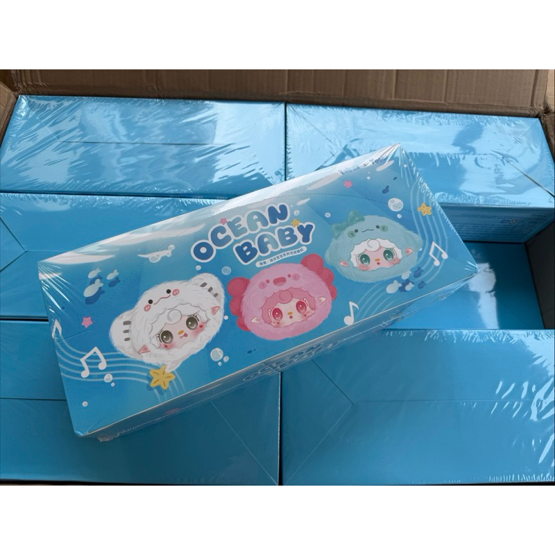 ตุ๊กตา yooki ทะเล mini 1 box 8จุ่ม พร้อมส่งในไทย