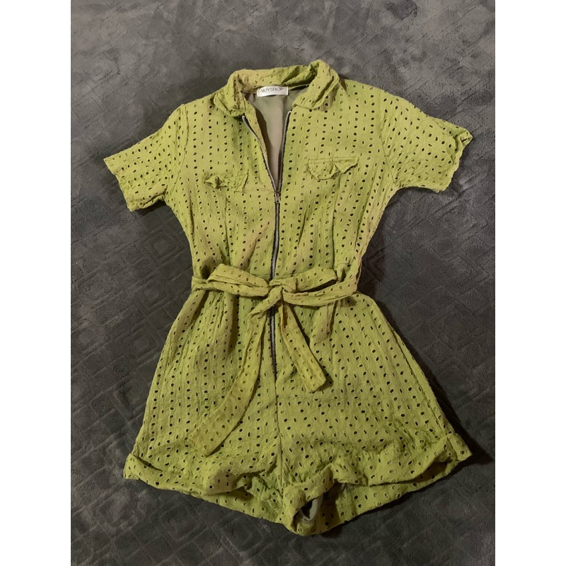 ชุดจั้มสั้นป้าย Nuyshop SM