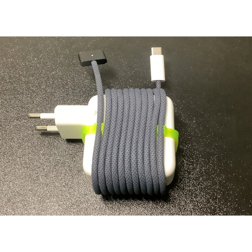 🧲 ตัวล็อกสายไม่ให้เลื้อย สายชาร์จ MacBook – จัดระเบียบพันรอบหัวชาร์จแบบเนียนกริบ!