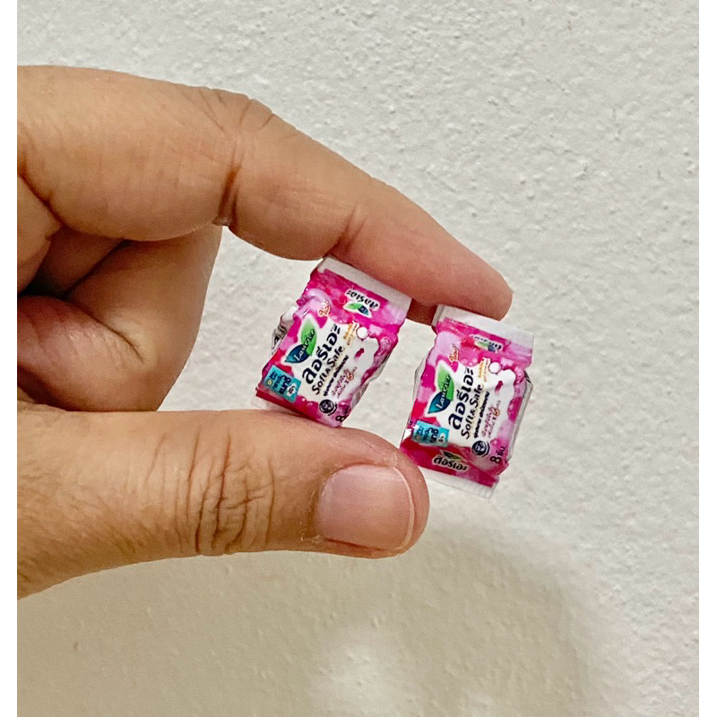 ของจิ๋ว ผ้าอนามัยจิ๋ว ของเล่นจิ๋ว ขนมจิ๋ว อาหารจิ๋ว โมเดล