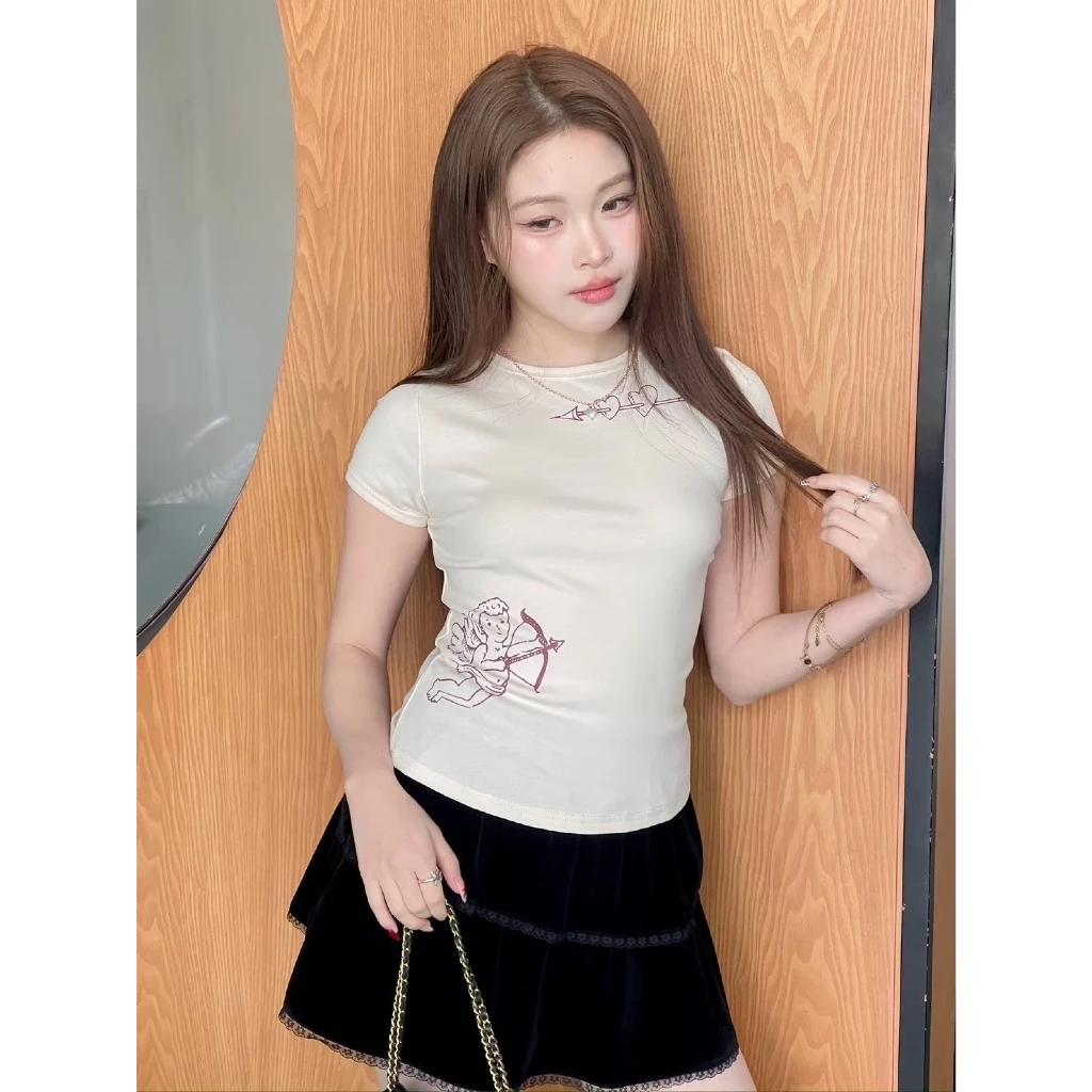 Choosedress A1994 Love Literally Tee เสื้อยืดคอกลมแขนสั้น วาเลนไทน์ thumbnail 7