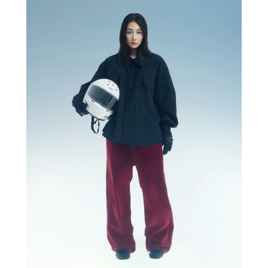 DENIM VELVET WASH JEANS - 67 Percent