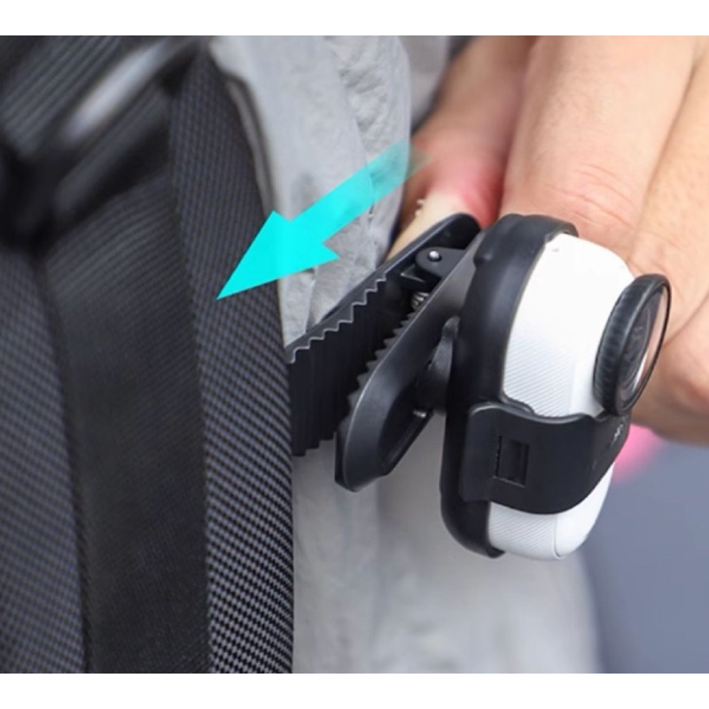 Sunnylife 360 degree backpack clip for Insta360 Go3S , Go3  ตัวหนีบ 360 องศา สำหรับ Insta360 Go3 , Go3S