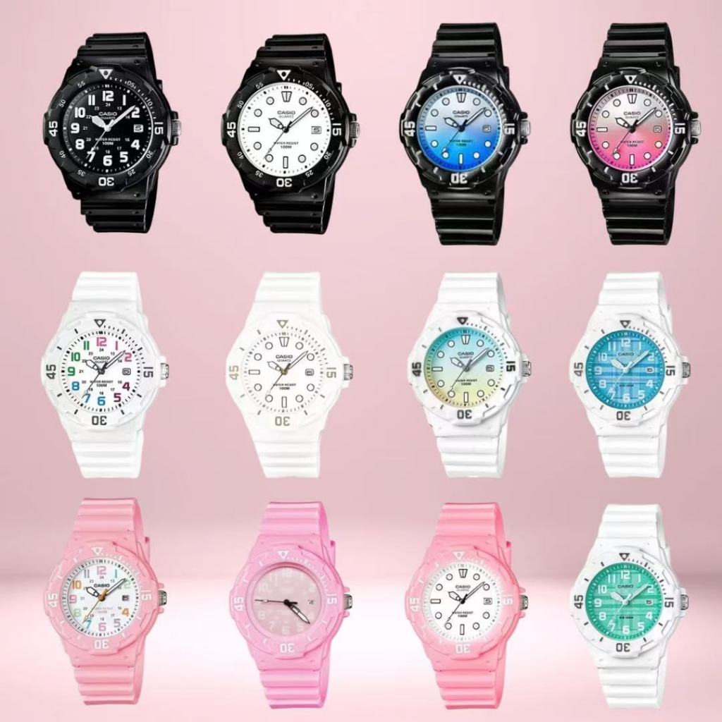 นาฬิกาข้อมือสายเรซิน Ca sio Standard รุ่น LRW-200H ประกัน1ปี