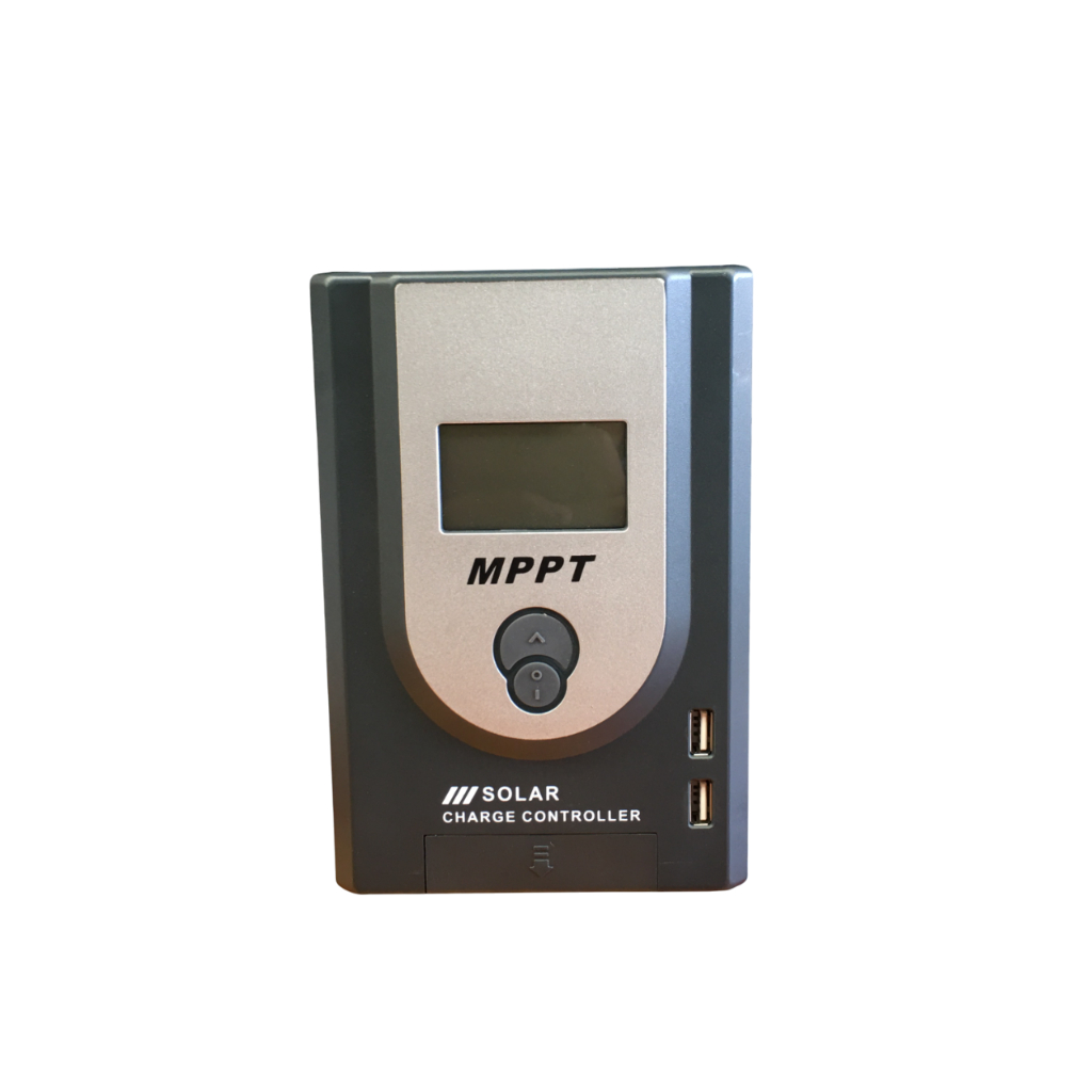 โซล่าชาร์ทเจอร์ MPPT สีดำ 20A