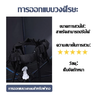 หมวกร่ม 90cmป้องกันรังสียูวี 2 ชั้นหมวกร่มขนาด ร่มและอุปกรณ์กันน้ำ กว้าง90cm ร่มตกปลา ร่มพับ ร่ม Umbrella Protection Cap
