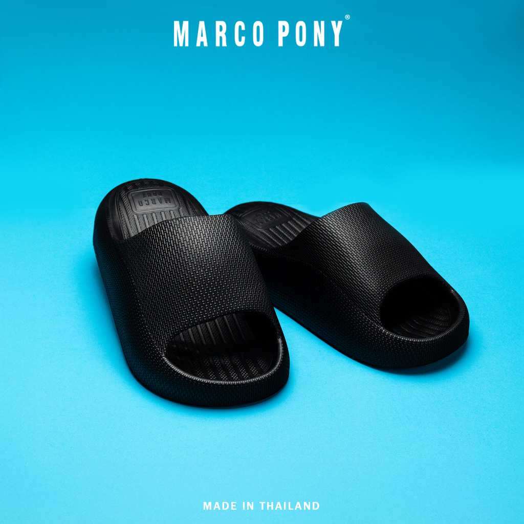 Marco Pony รองเท้าแตะ อุ้งเท้าแมว แบบสวม รองเท้าพื้นนิ่ม รุ่น MH9028 แฟชั่นผู้ชาย EVA กันน้ำ พื้นหนานุ่ม น้ำหนักเบา
