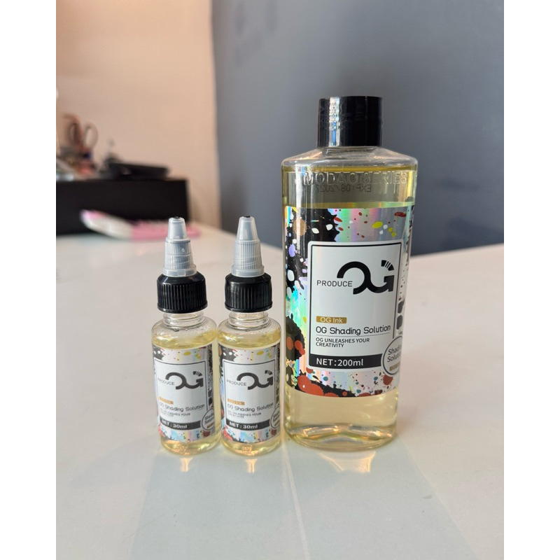 น้ำยามิกซ์เงาสัก OG INK. OG Shading Solution