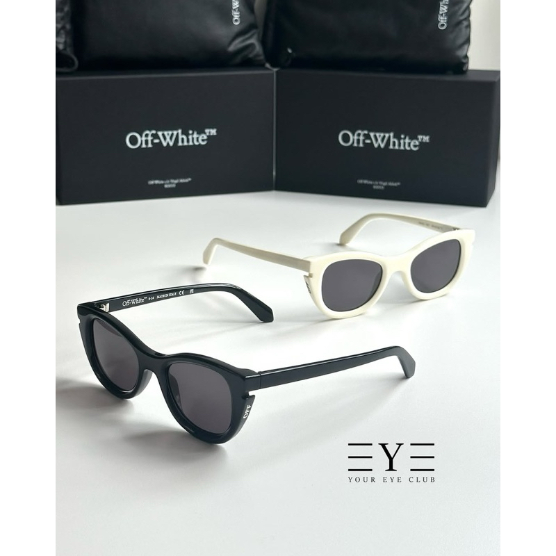 OFF-WHITE Boulder OERI112 Sunglasses ส่งฟรีค่ะ