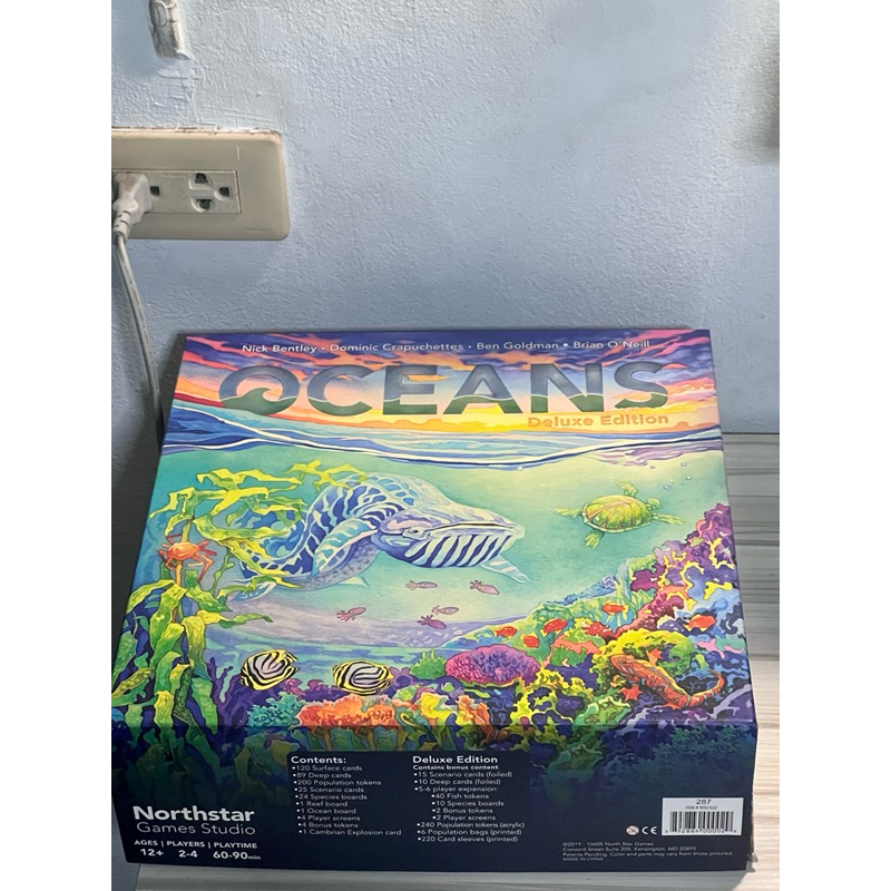 Oceans Boardgame KS Promo มือ1.5 กล่องมีตำหนิ