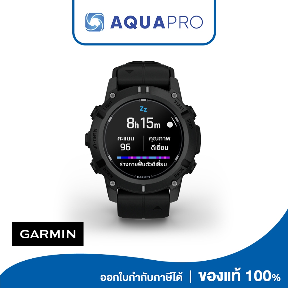 Garmin Descent G2, Black 010-02986-13 นาฬิกาสำหรับนักดำน้ำ รับประกันศูนย์ไทย 2 ปี By AquaproThailand