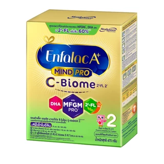 นมผง เอนฟาแล็ค เอพลัส ซี-ไบโอม สูตร2 (475 กรัม) Enfalac A+ MindPro C-Biome Stage2 (475 g)