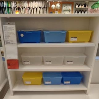 IKEA​ แท้​ค่ะ​ PÅHL พอห์ล ชั้นวางของบนโต๊ะ, ขาว, 64x60 ซม.