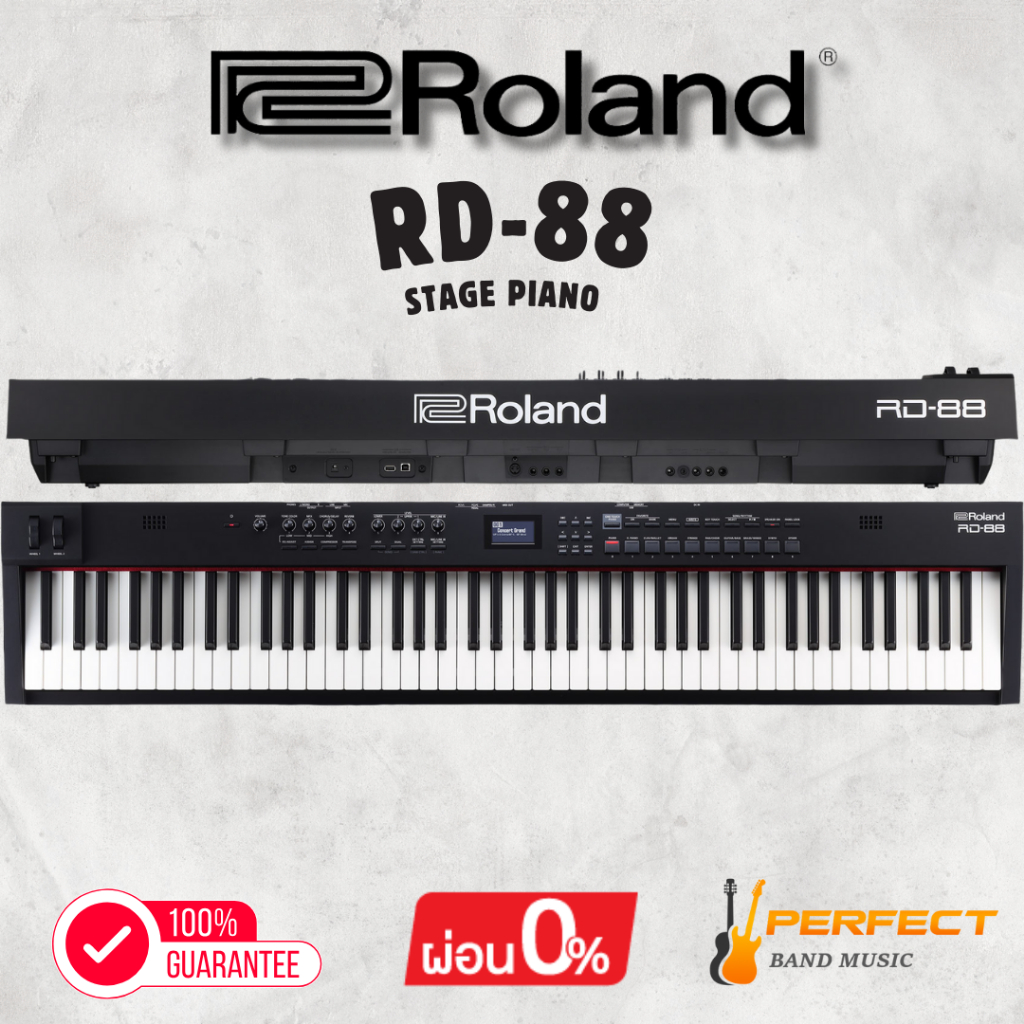 เปียโนไฟฟ้า Roland RD-88 Stage Piano [ผ่อน 0% 10เดือน]
