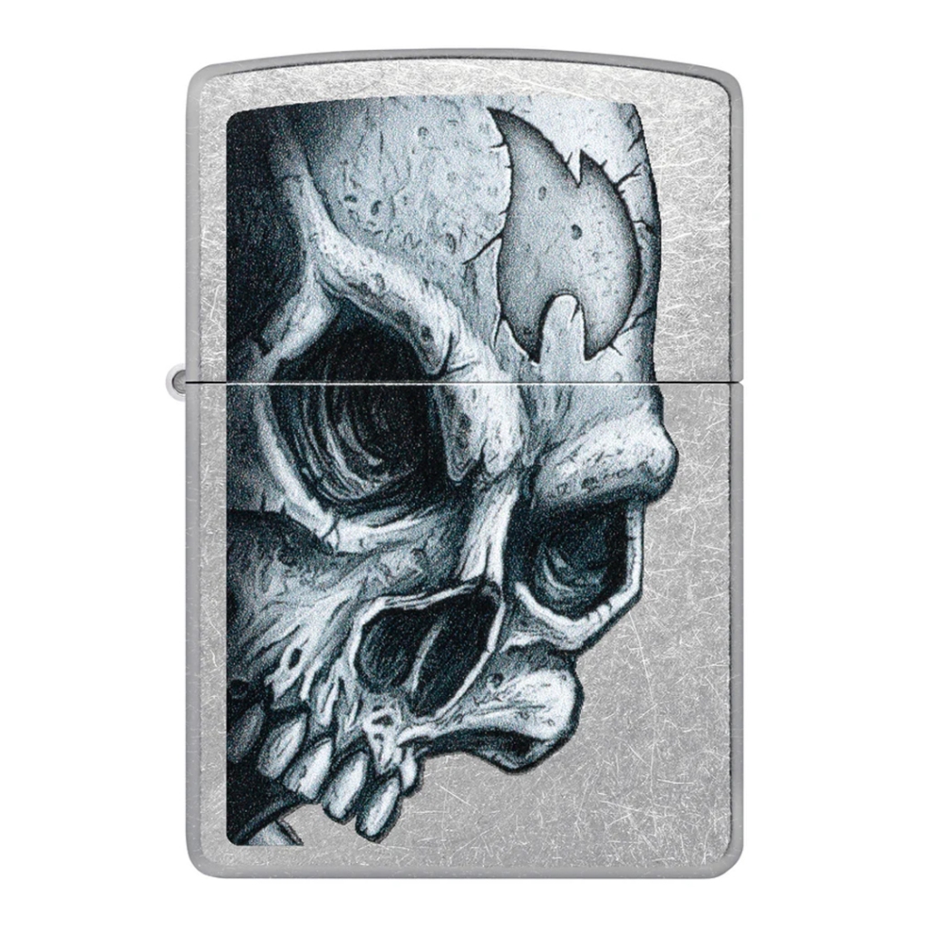ซิปโป้ รุ่น 48192 Skull Design ของแท้ รับประกันตลอดชีวิต นำเข้าและจำหน่ายโดยตัวแทนจำหน่าย