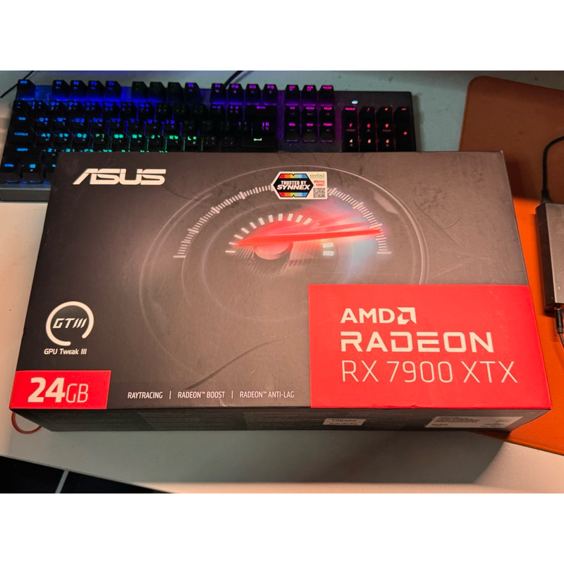 RX7900XTX 24GB ASUS REF ของมือสองสภาพใหม่มาก