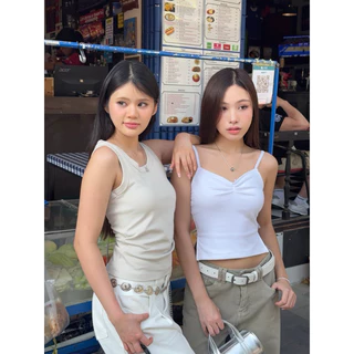 MELT.INMOMENTS Basic Tank Top เสื้อกล้ามเบสิก (ซื้อผ่าน Shopee Video ลด 30%)