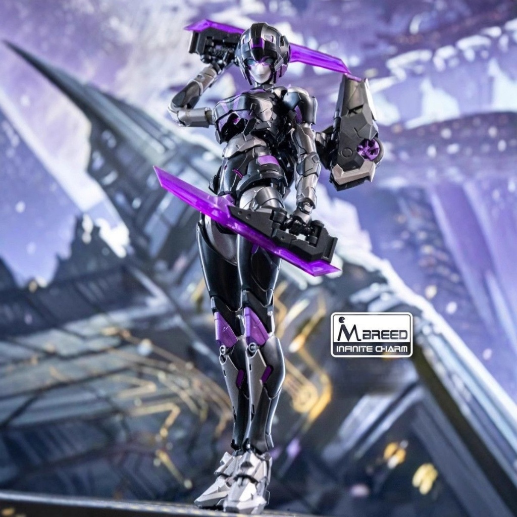 FURAI ARCEE MD002 ฉบับสีดำ สาวเครื่องจักร《TRANSFORMERS》โมเดลประกอบรุ่นใหม่