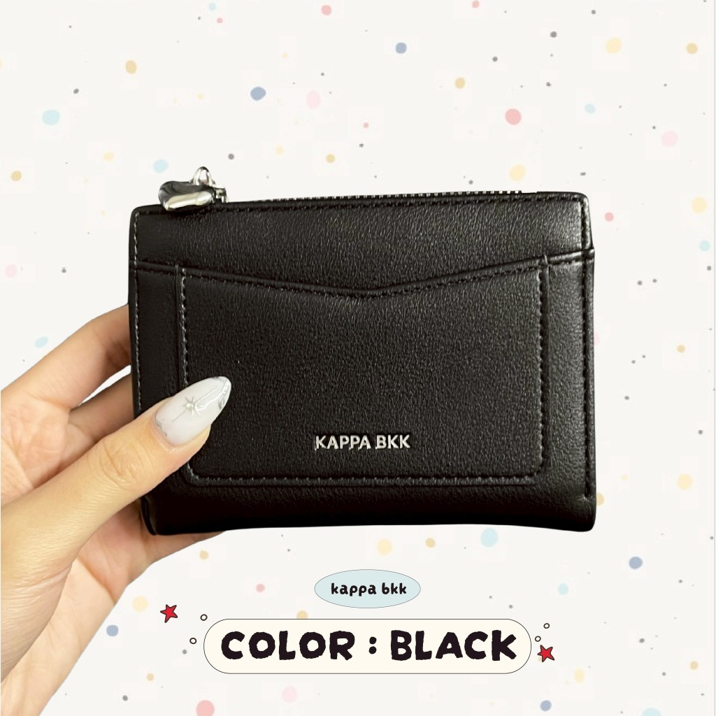 KAPPABKK Millie Short Wallet กระเป๋าสตางค์ใบสั้นหนัง PU รูปที่ 4
