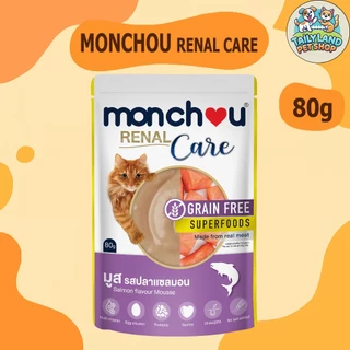 Monchou Renal Care อาหารเปียกแมว สูตรบำรุงไต 80g