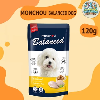 Monchou Balanced มองชู อาหารเปียกสุนัข 120g