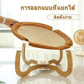 🛏️ ที่นอนแมว การแขวน บ้านหมา ที่นอนหมา เตียงแมว พกพาสะดวก เคลื่อนย้ายง่าย ใช้พื้นที่ไม่เยอะ แข็งแรง คอนโดแมวไม้ บ้านแมว