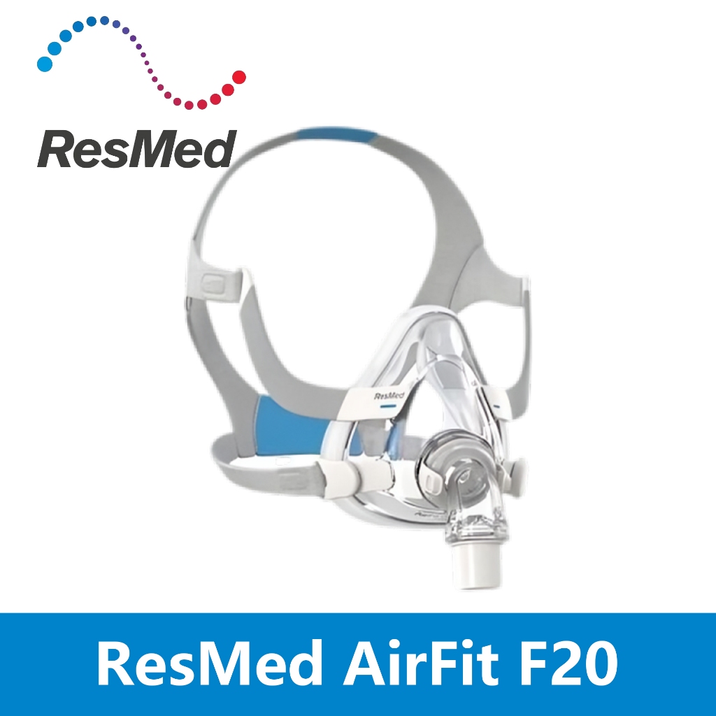 ResMed AirFit F20 ของแท้ดั้งเดิม หน้ากากแบบครอบจมูกและปาก CPAP Mask