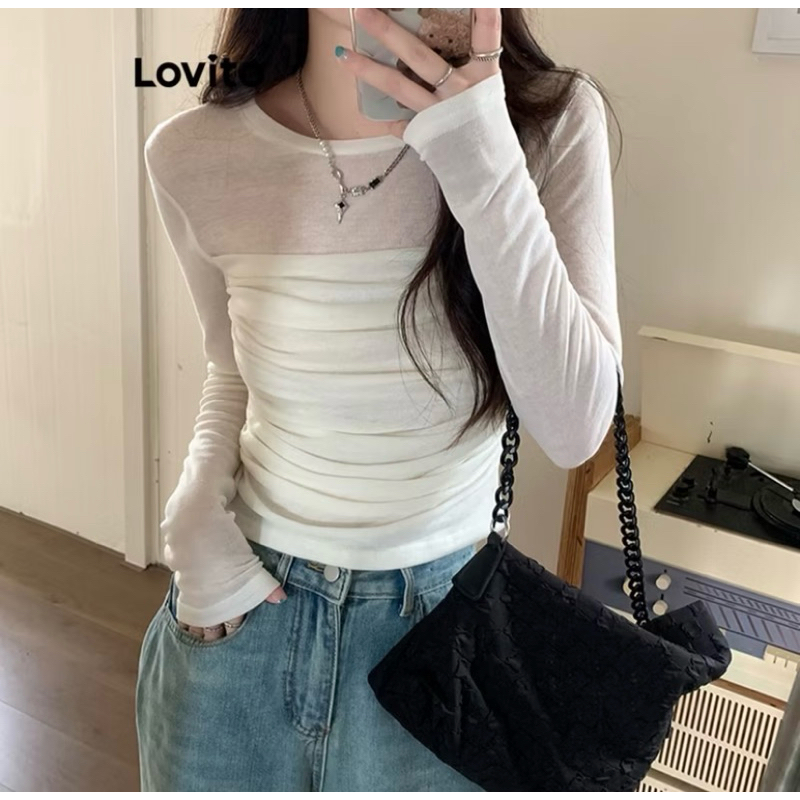 เสื้อป้ายLovito sizeS