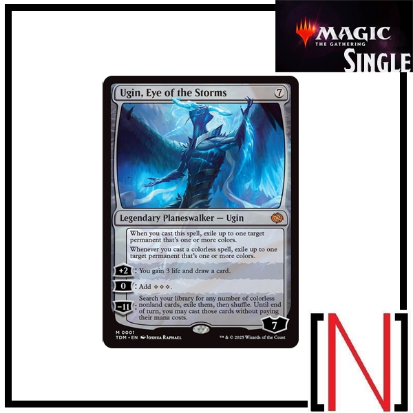 [MTG][Single][TDM] Ugin, Eye of the Storms ระดับ Mythic [ภาษาอังกฤษ]