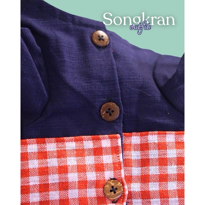 [unbox] ชุดสัตว์เลี้ยง สงกรานต์ ชุดไทย เสื้อม่อฮ่อม 💦 - รูปที่ 2